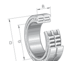 INA SL014860 roller bearings